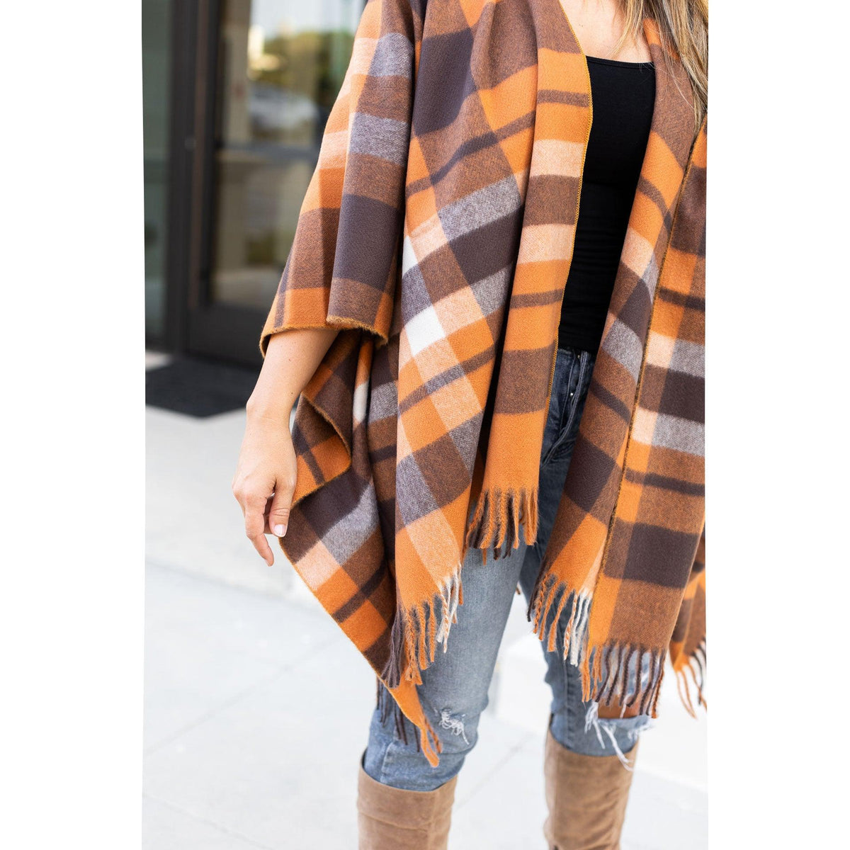 Ready to Ship |  The Haven One Size Shawl/Ponchos