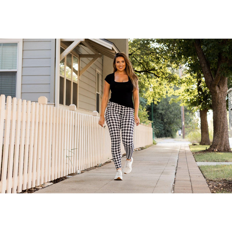 Ready to Ship | Houndstooth Leggings