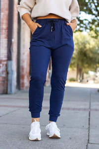 *Ready to Ship | The Nora Navy Joggers  - Luxe Leggings by Julia Rose®