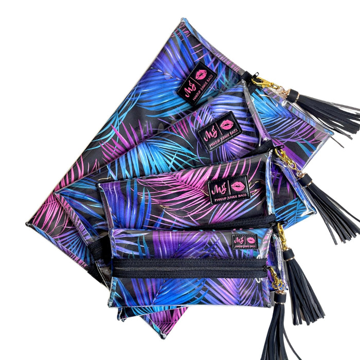 Neon Palms Clear Top