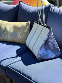 Ready to Ship | The Kendra Camo Neoprene Tote