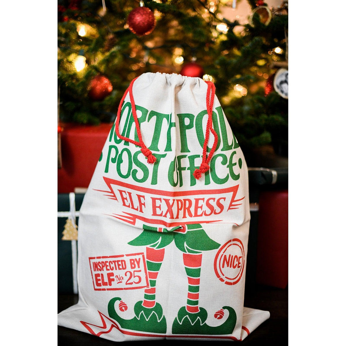 🎅 Ready to Ship | Elf Santa Sacks
