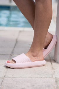 Ready to Ship | Pink Insanely Comfy -Beach or Casual Slides