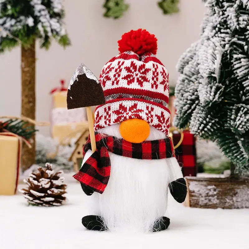 Ready to Ship | Knit Hat Snowman Gnomes