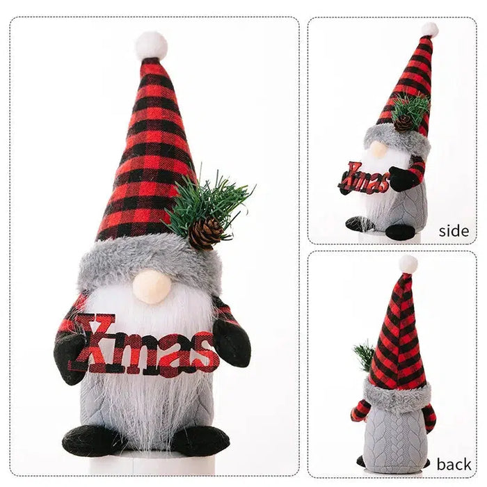 Ready to Ship | Buffalo Plaid Christmas Gnomes