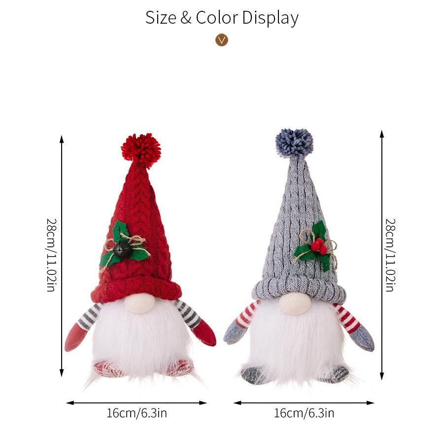 Ready to Ship | The Holly - Knit Sweater Gnomes