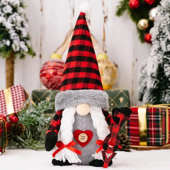 Ready to Ship | Buffalo Plaid Christmas Gnomes