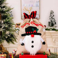 Ready to Ship | Buffalo Plaid Christmas Candy Gift Bag