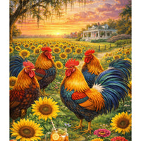 Rooster Blanket 🐓🌻