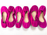Fuchsia Suede