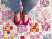 Fuchsia Suede