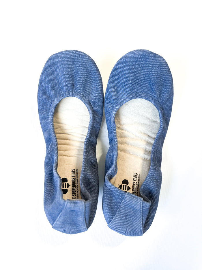 Blue Jean Suede