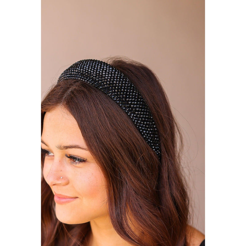 Ready to Ship | Black Bling Hairband
