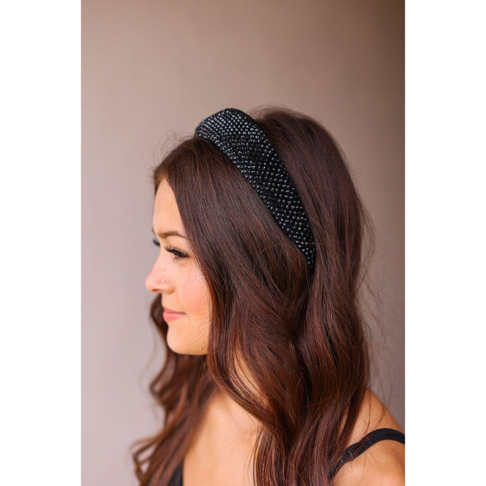 Ready to Ship | Black Bling Hairband