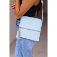 Ready To Ship | The Kennedy - Solid Tassel Messenger Bag*