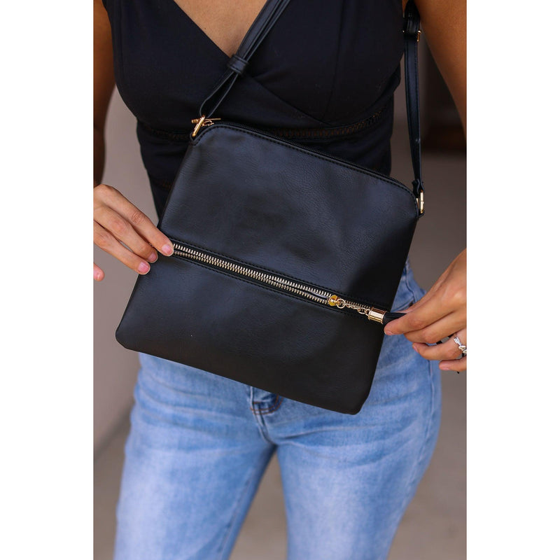 Ready To Ship | The Kennedy - Solid Tassel Messenger Bag*