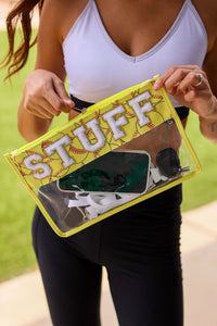 Ready to Ship | Sports Waterproof Varsity Pouch