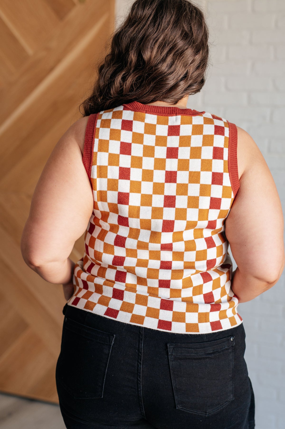 Keeping Score Checkered Tank