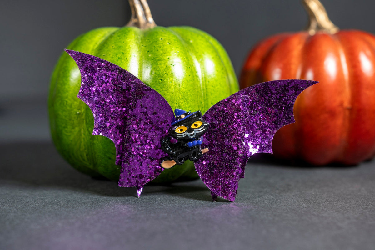 Ready to Ship | Halloween Sequin Hairbow