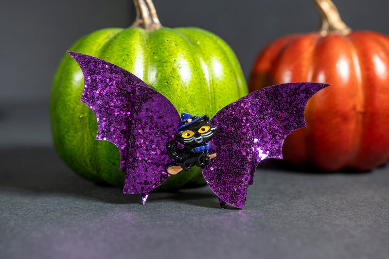 Ready to Ship | Halloween Sequin Hairbow