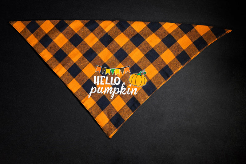 Ready to Ship | Halloween Dog Triangle Collar/Scarf