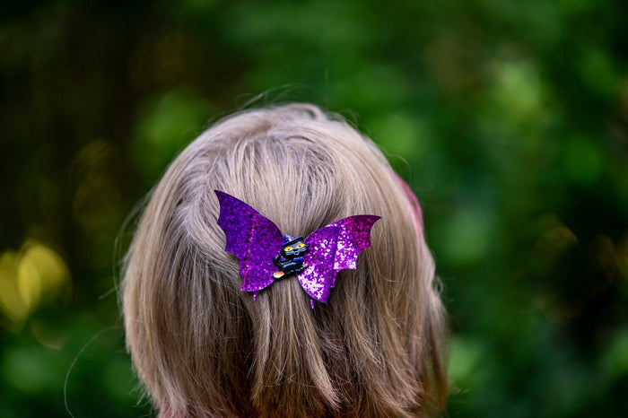 Ready to Ship | Halloween Sequin Hairbow