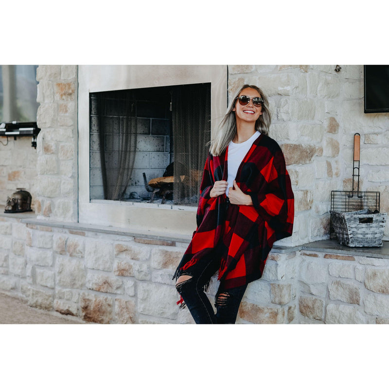 Ready to Ship |  The Brielle One Size Shawl/Ponchos