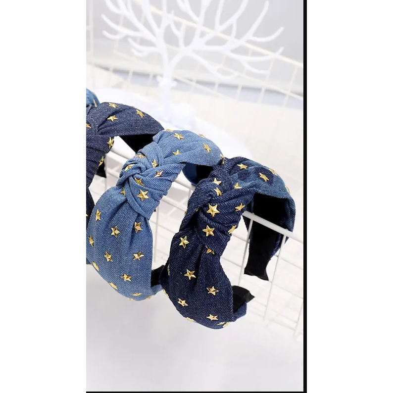 Ready to Ship | Denim Headbands*