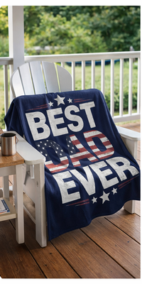 PreOrder | Best Dad Ever Blanket