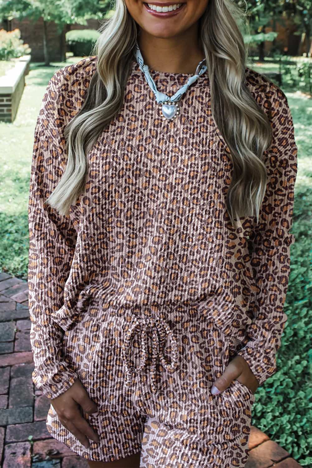 Willow Ribbed Long Sleeve Lounge Set