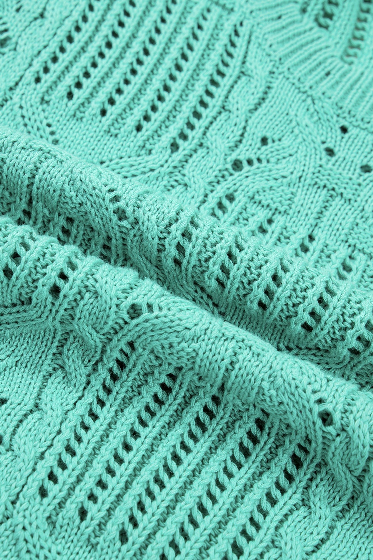 River Trim Short Sleeve Sweater