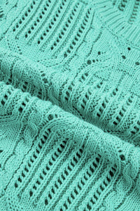 River Trim Short Sleeve Sweater