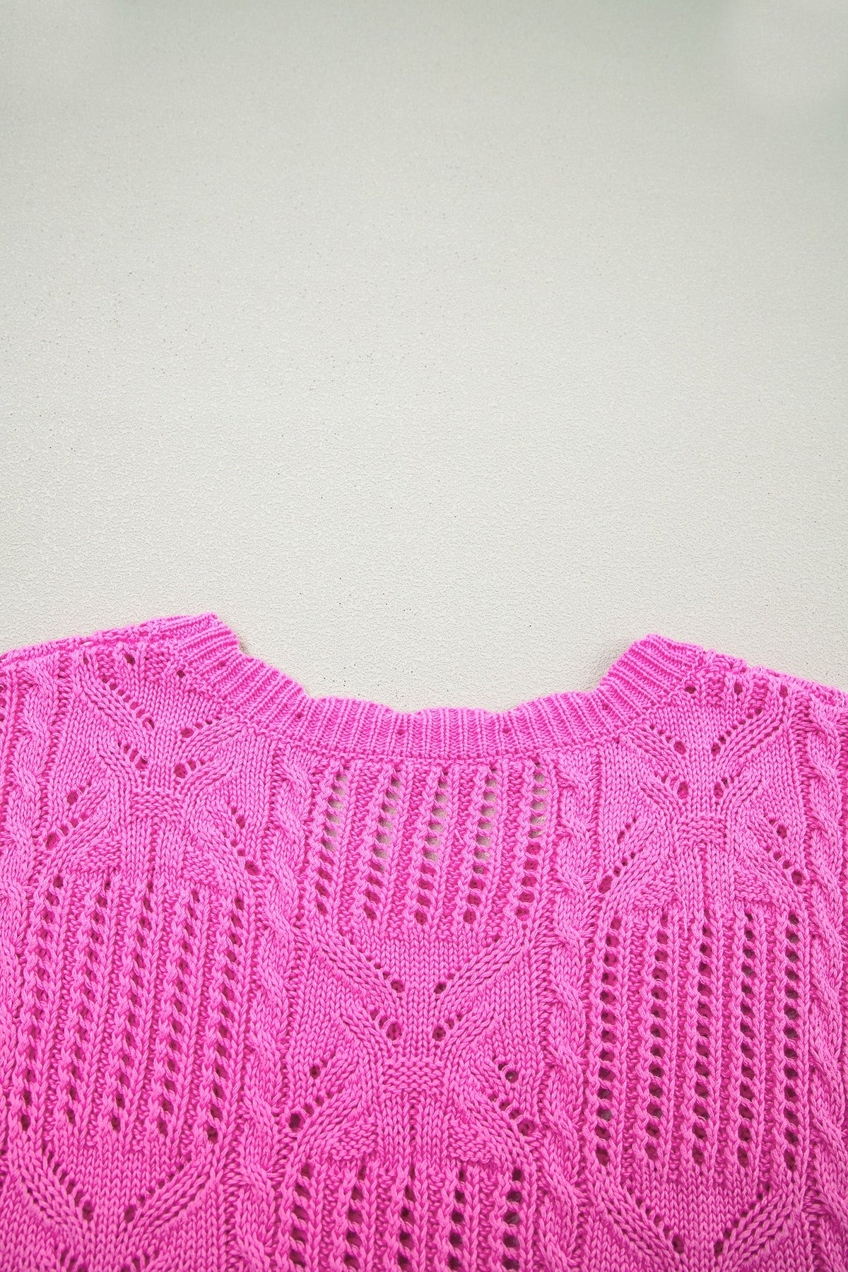 Ainara Trim Short Sleeve Sweater