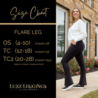 The Brandy - Brown Flare Leggings WITH POCKETS - Luxe Leggings by Julia Rose®