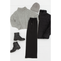 Jenna Comfy Wide Leg Fleece Pants with pockets and drawstring waist
Buttery soft wide leg fleece pants for women by Julia Rose