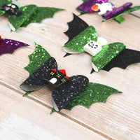 Ready to Ship | Halloween Sequin Hairbow