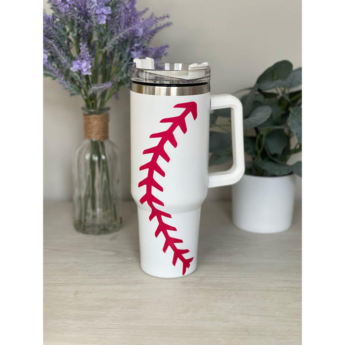 Ready to Ship | Baseball  40oz Stainless Steel Tumbler