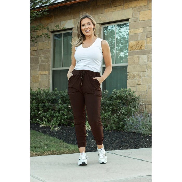 The Brianna Brown Joggers  - Luxe Leggings by Julia Rose®