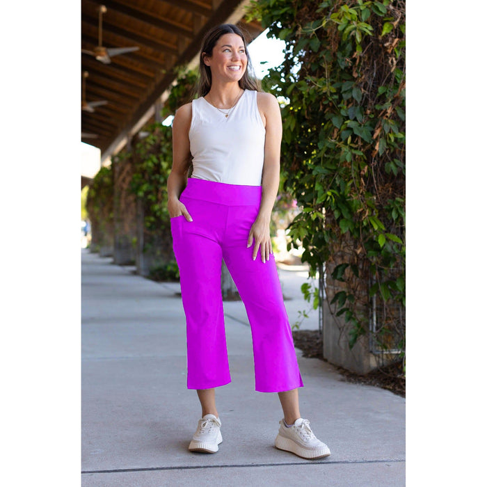 The Eva -  High Waisted Gaucho Pants