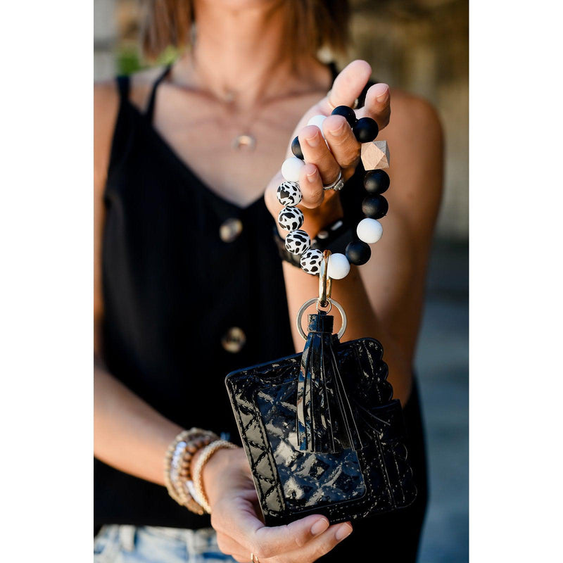 Ready to Ship | Beaded Tassel Cardholder Keychains