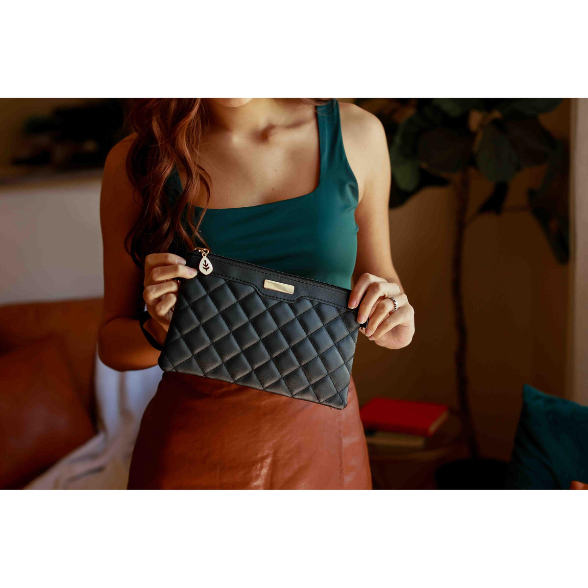 Ready To Ship | The Kate Quilted Wristlet Clutch