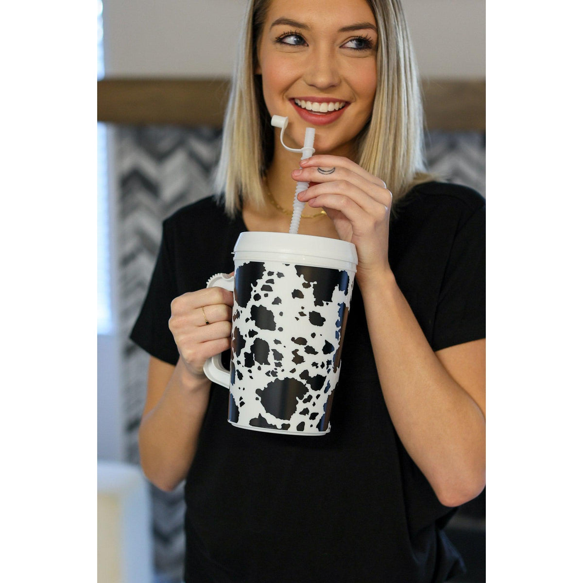 Ready to Ship | The Amelia 34oz Double Wall Insulated Mega Cup