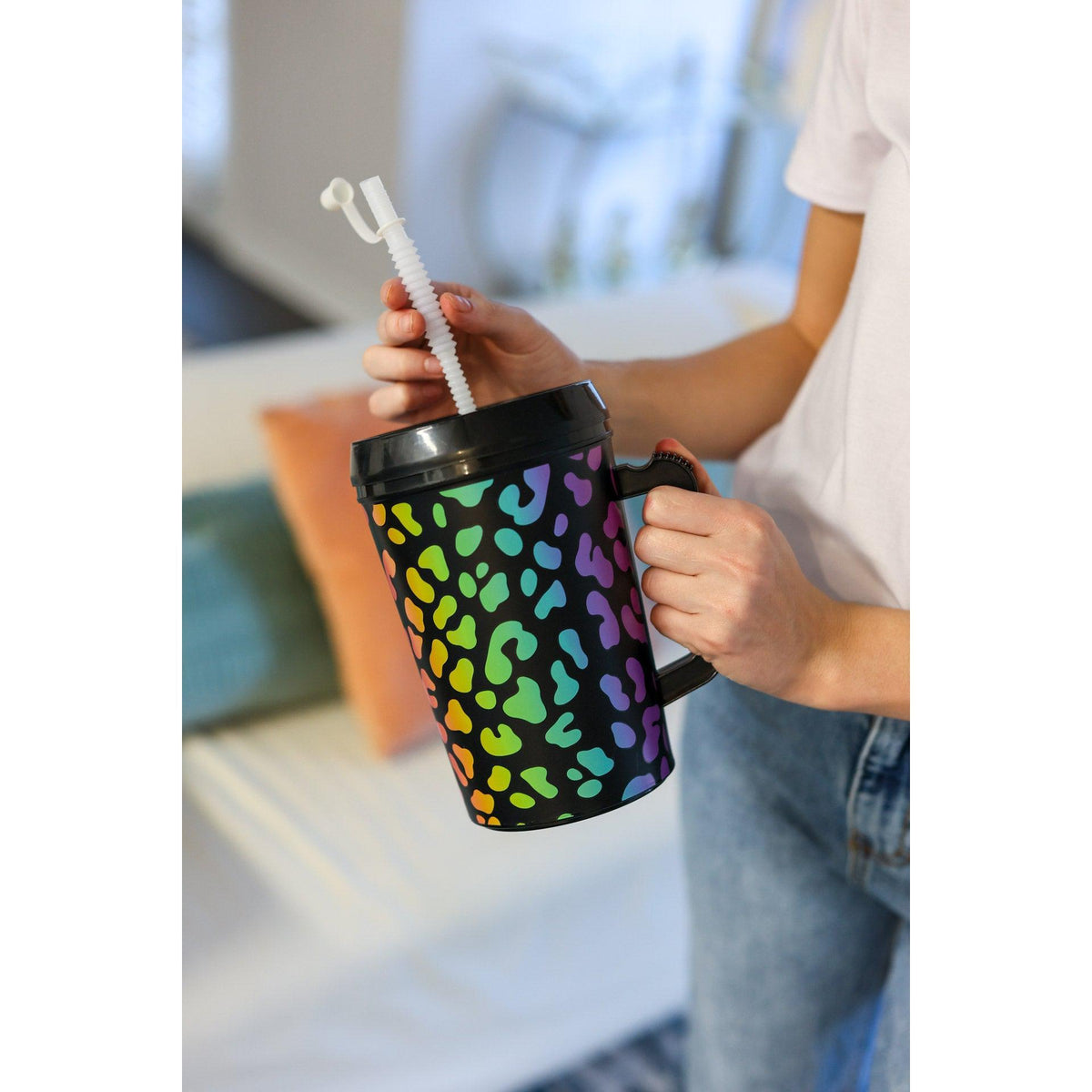 Ready to Ship | The Amelia 34oz Double Wall Insulated Mega Cup