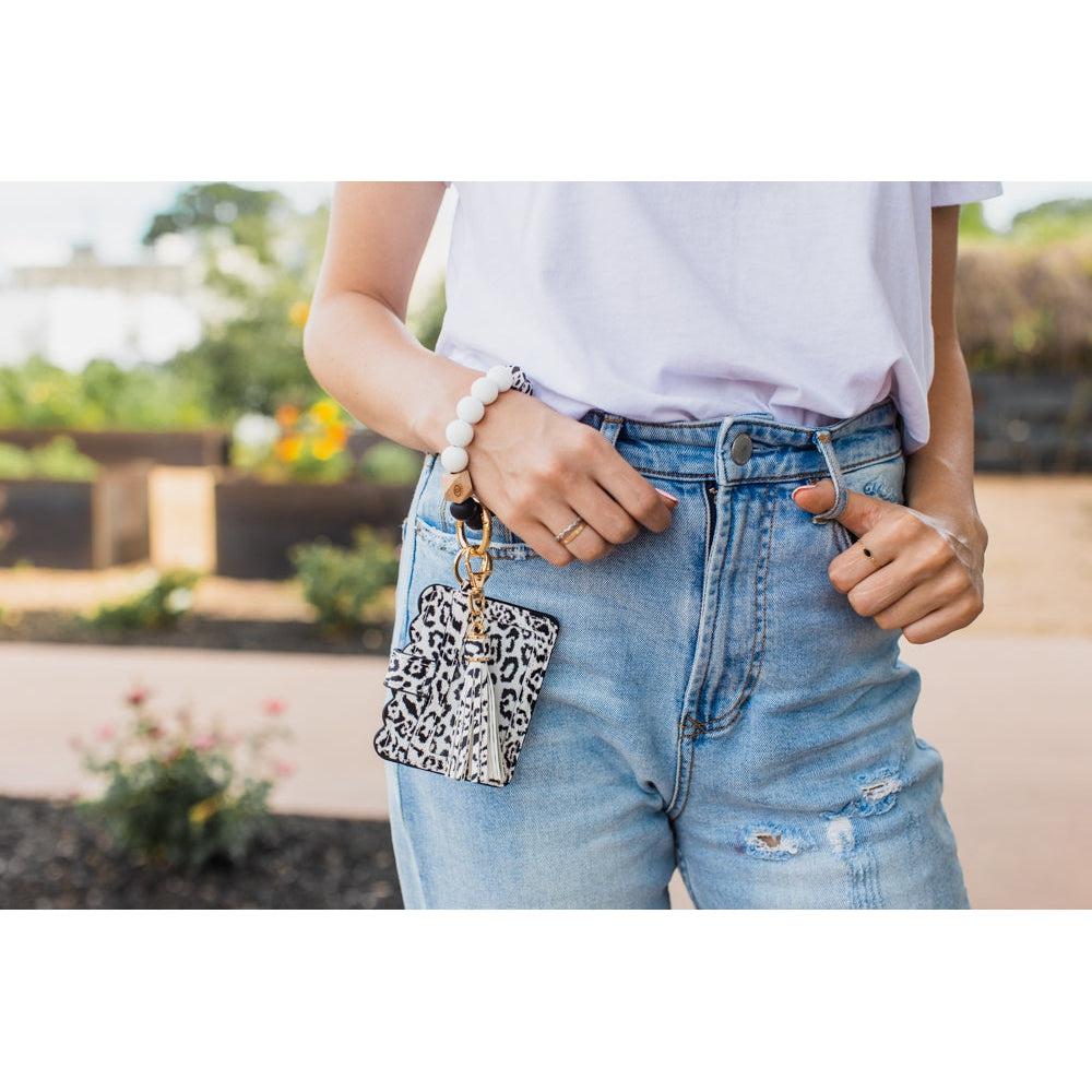 Ready to Ship | Beaded Tassel Cardholder Keychains