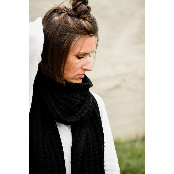 * Ready to Ship | The Katie - Knitted Acrylic Scarf