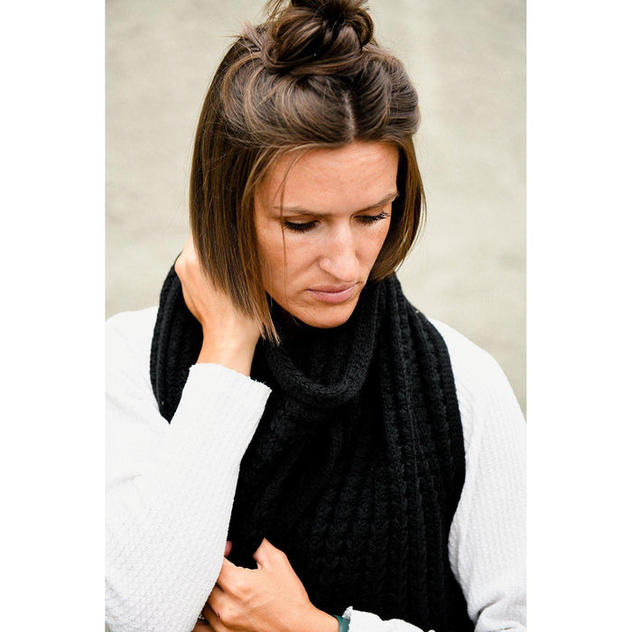 * Ready to Ship | The Katie - Knitted Acrylic Scarf
