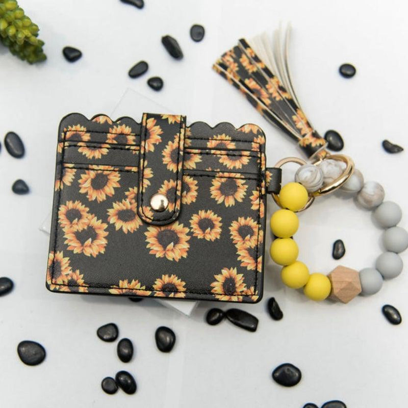 Ready to Ship | Beaded Tassel Cardholder Keychains