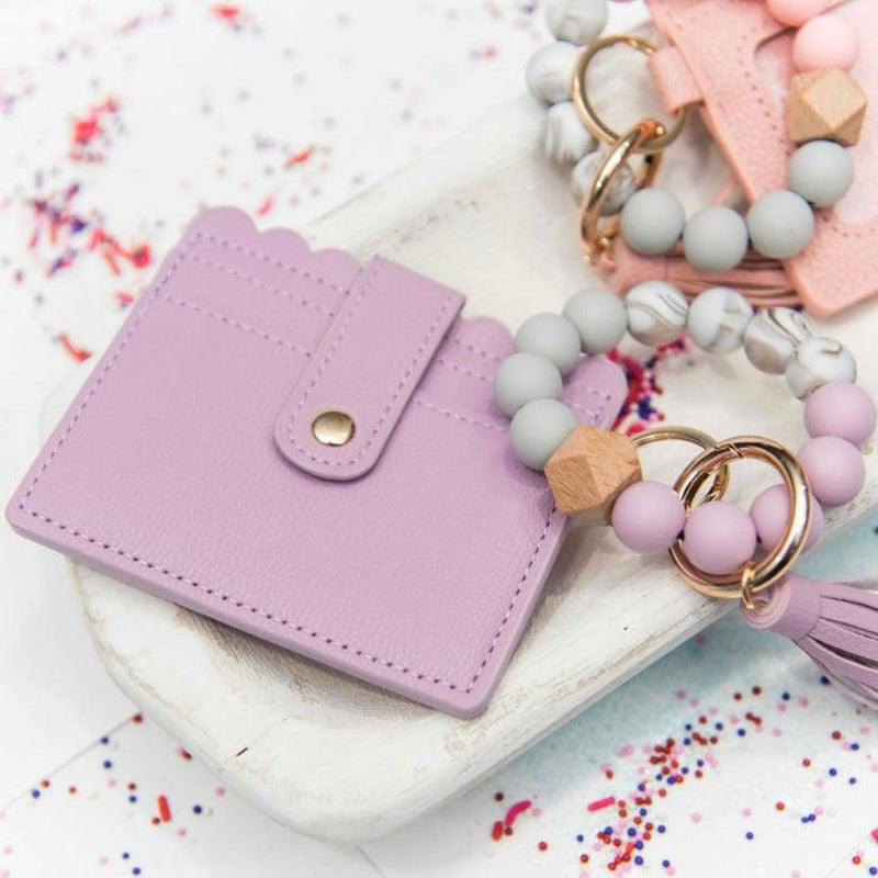 Ready to Ship | Beaded Tassel Cardholder Keychains