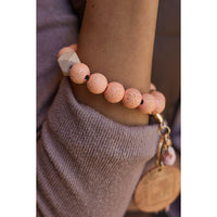 Ready to Ship | Mama PENDANT Beaded Tassel Keychain