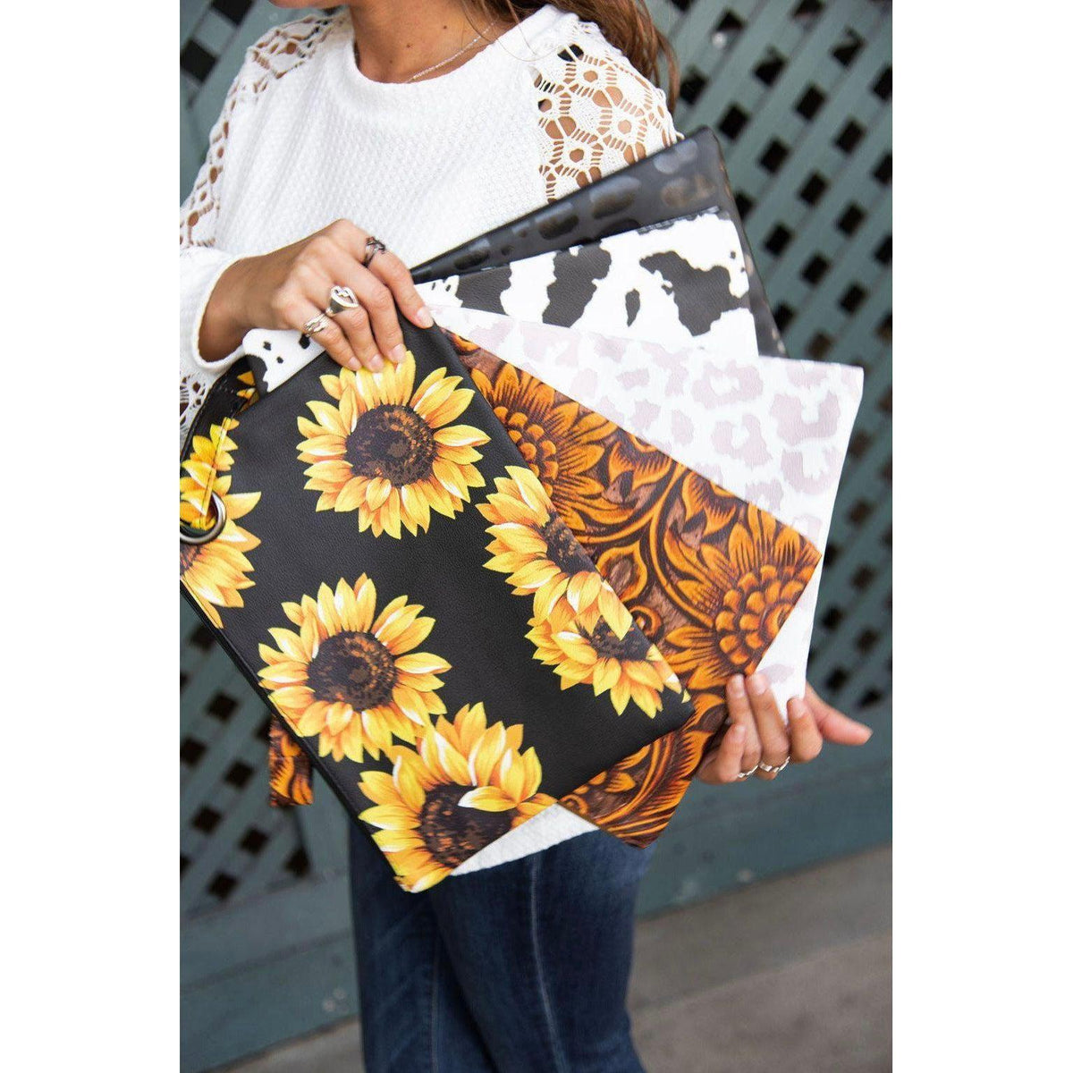 Ready to Ship | The Nikki - Oversized Clutch Handbag